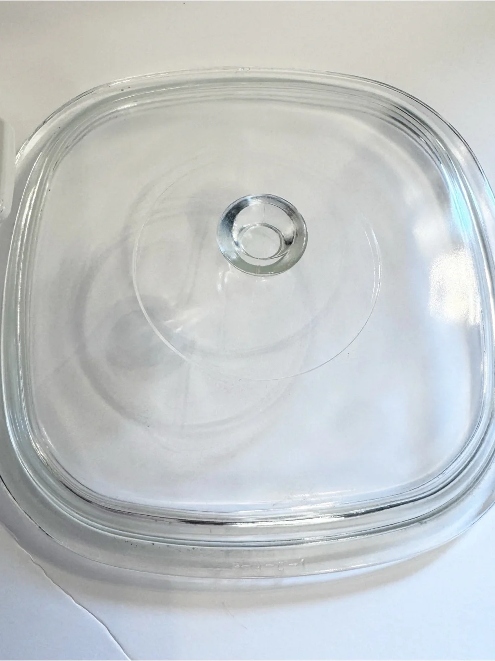 Vintage Corning Wate Corn Flower Blue 9 inch Baking Dish w/Lid
